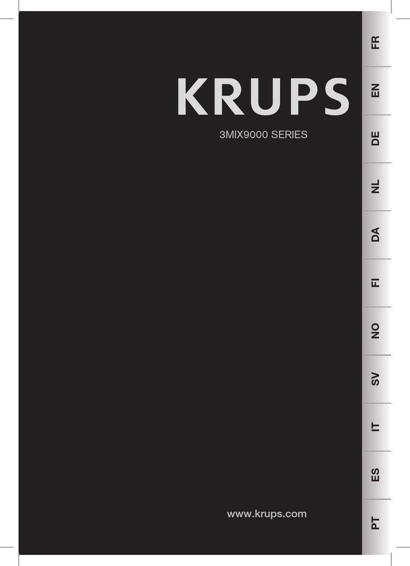Krups 3 MIX 9000 Series manual