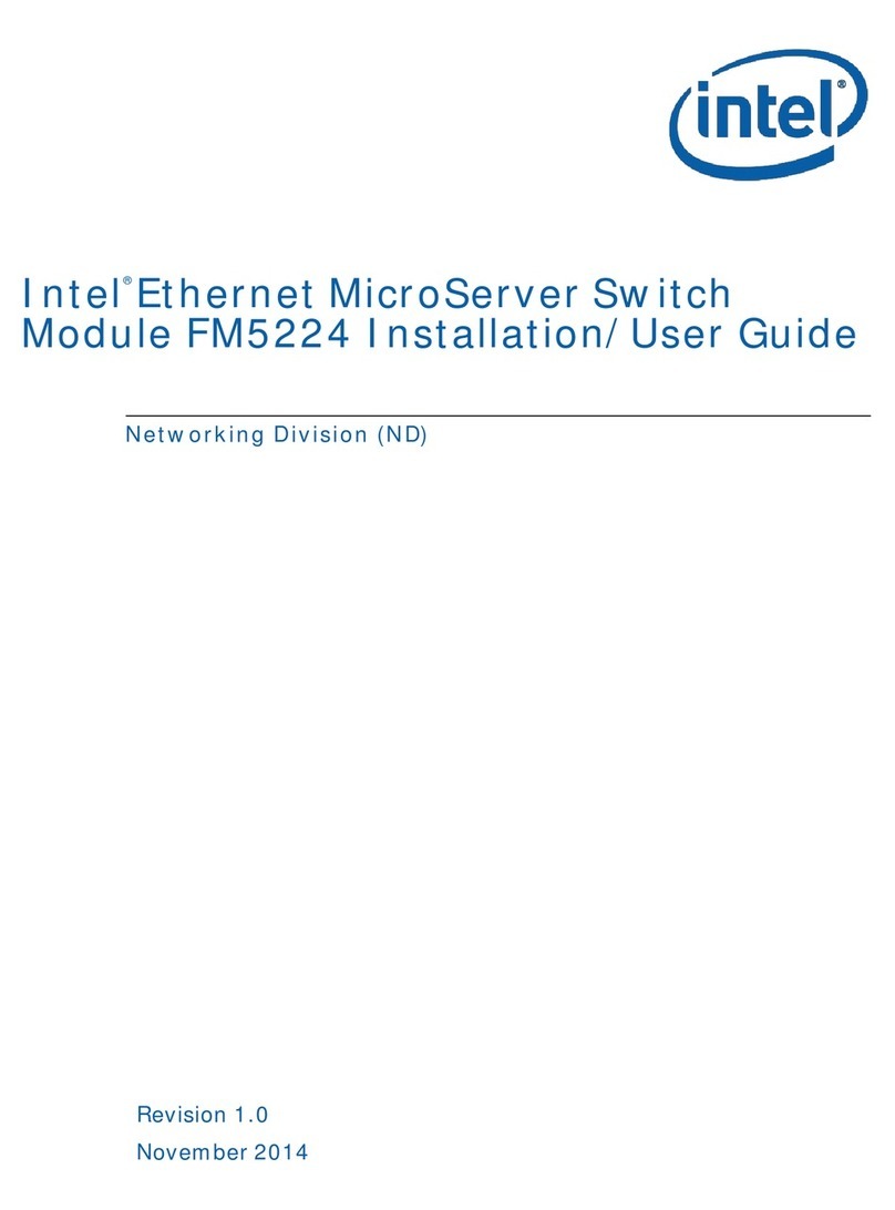 Intel FM5224 Installation & user guide
