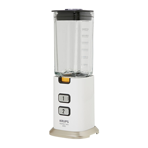 Krups PERFECT MIX MiniPro 9000 Series User manual