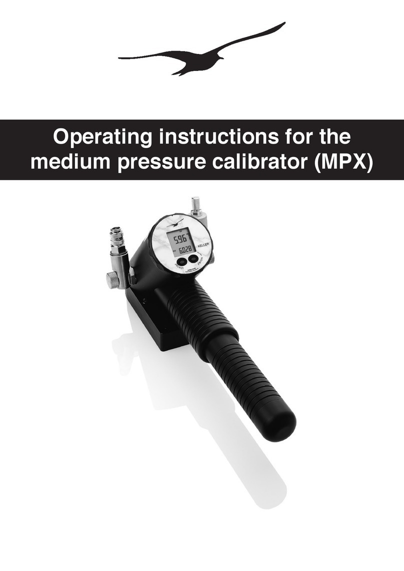 Keller MPX operating instructions