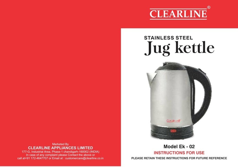 Clearline Ek-02 Instructions for use