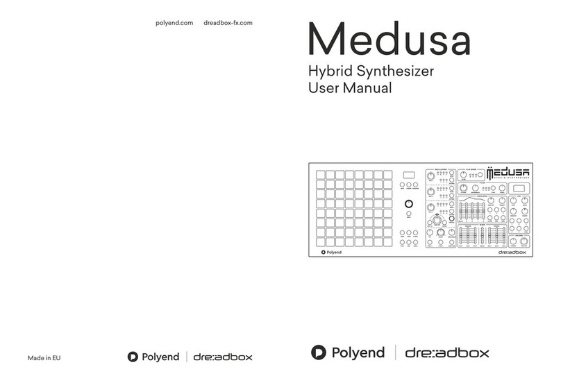 Polyend & Dreadbox Medusa user manual