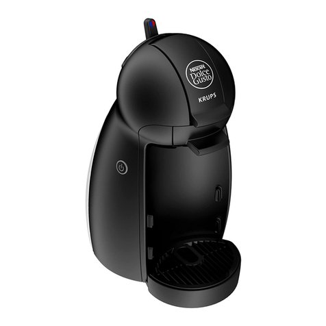 Krups NESCAFE DOLCE GUSTO PICCOLO KP100040 User manual