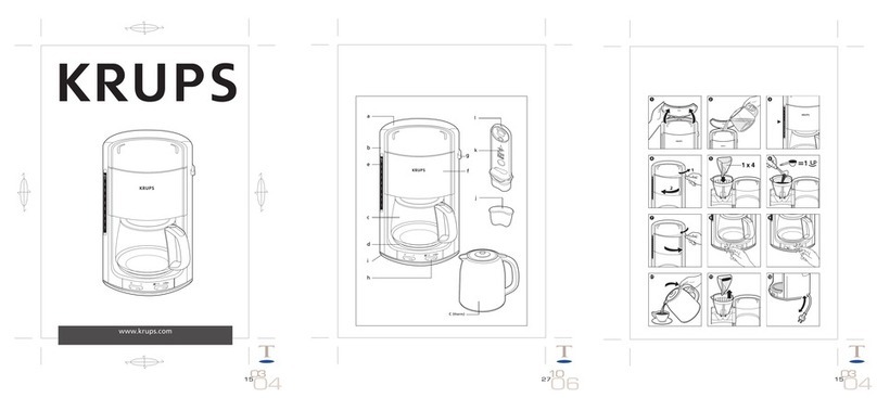 Krups PROAROMA THERM FMD1 Series manual