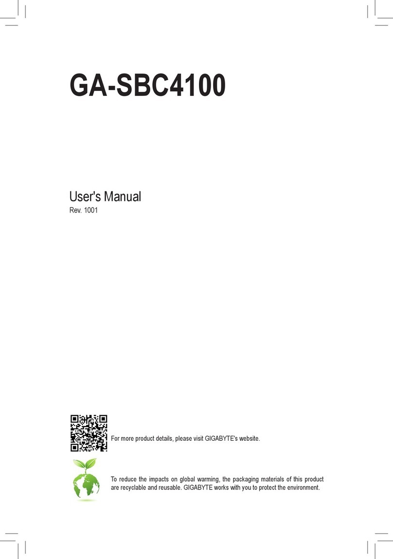 Gigabyte GA-SBC4100 User manual