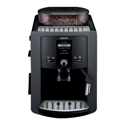 Krups Espresseria Automatic EA80 Series manual