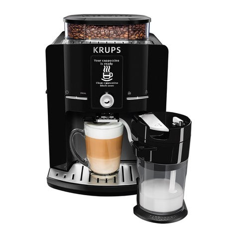 Krups EA829 LATT'ESPRESS User manual Krups EA829 LATT'ESPRESS User manual