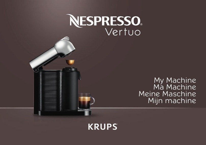 Krups Nespresso Vertuo XN901840 user manual