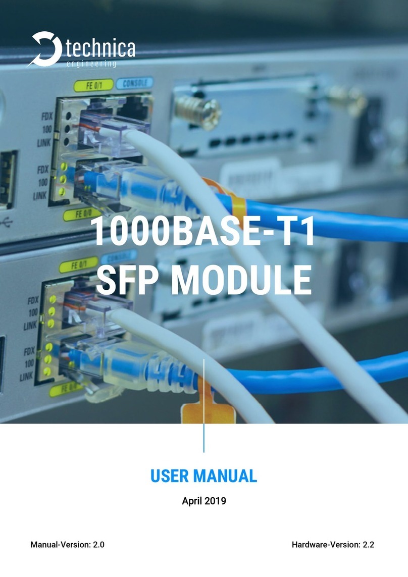 Technica 1000BASE-T1 user manual