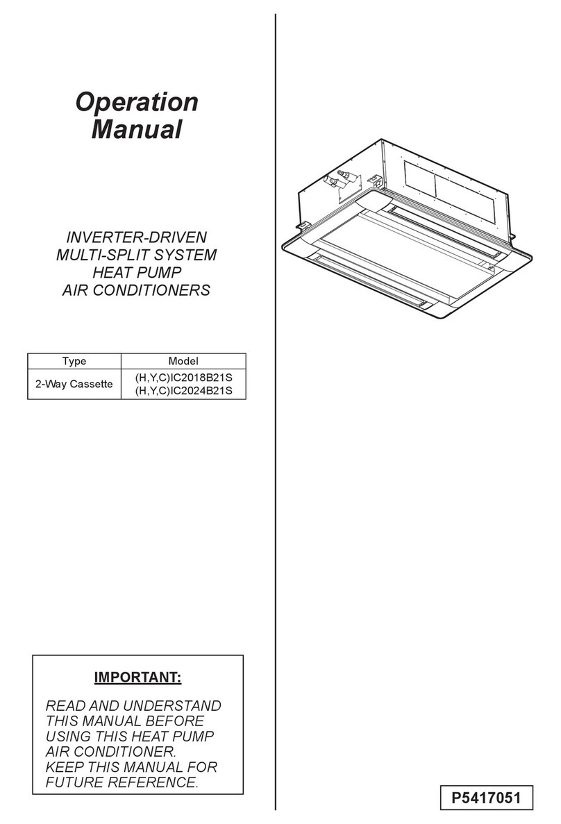 Johnson Controls HIC2018B21S Operation manual Johnson Controls HIC2018B21S Operation manual