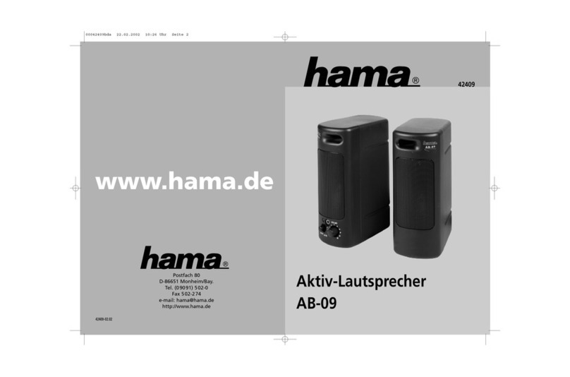 Hama AB-09 User manual