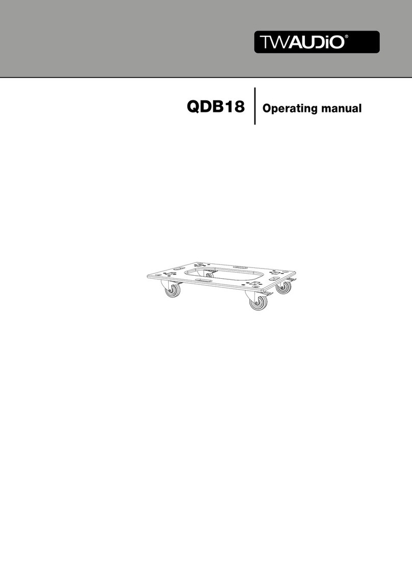 TW Audio QDB18 operating manual