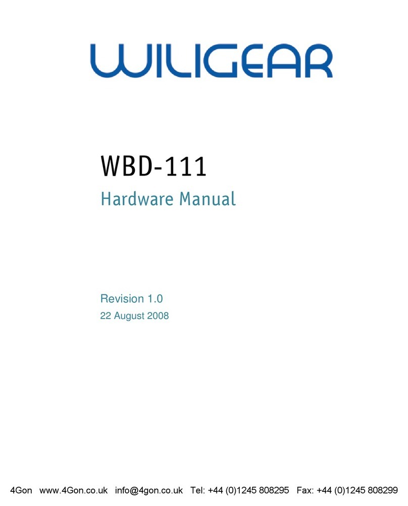 Wiligear WBD-111 Hardware manual
