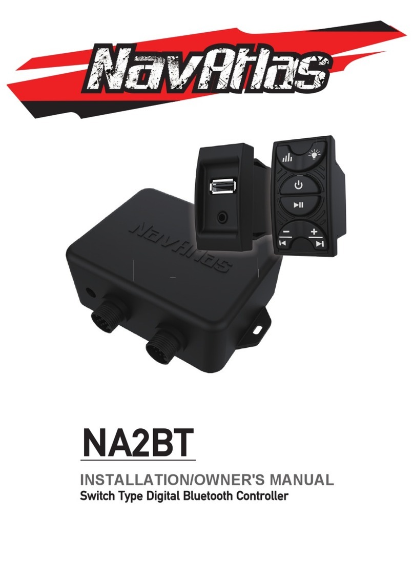 NavAtlas NA2BT Installation & owner's manual