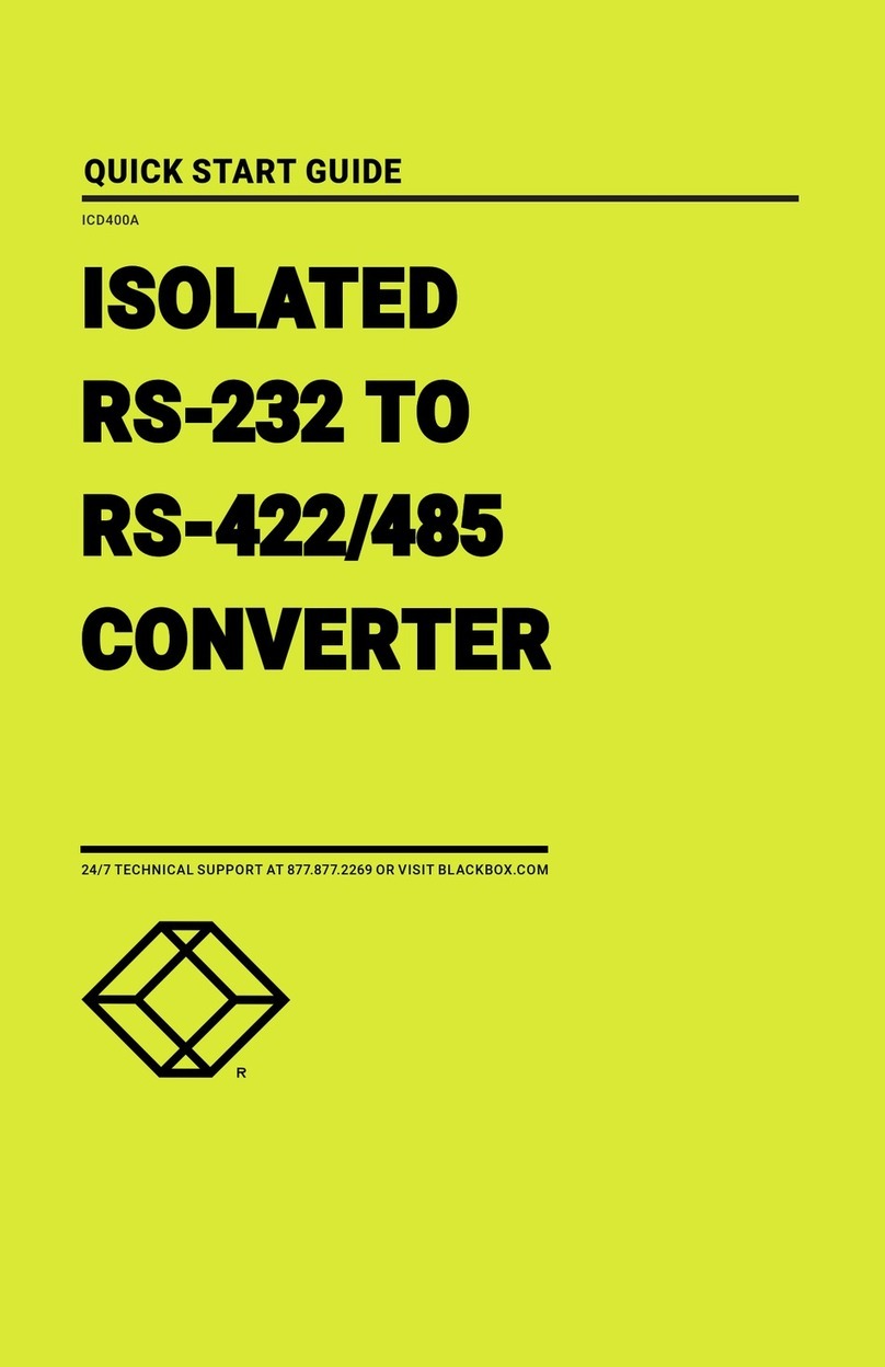 Black Box ICD400A User manual