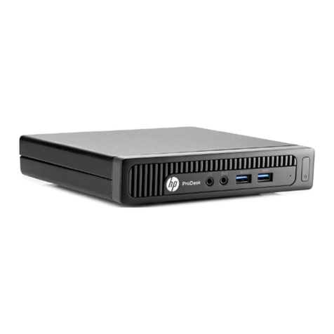 HP EliteDesk 800 G1 series Installation instructions