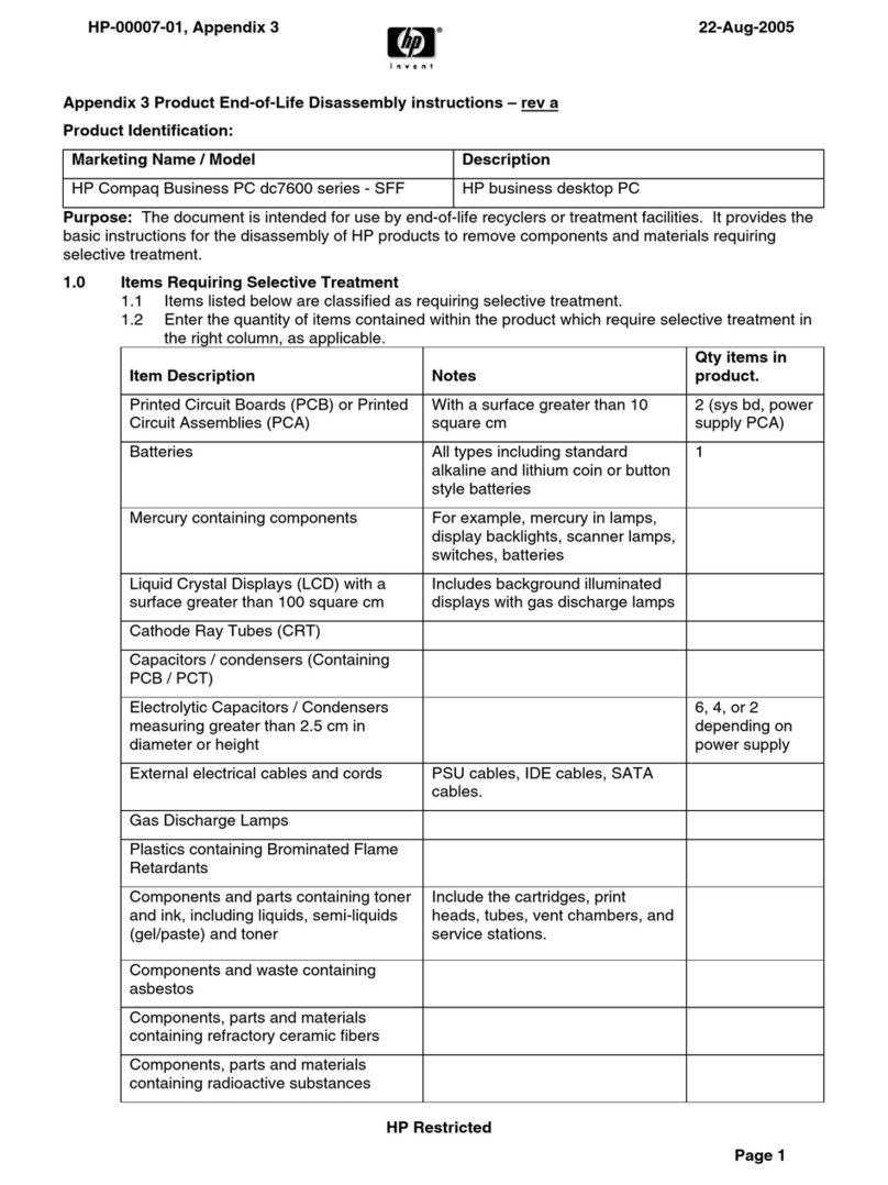 HP DC7600 - HP Installation instructions