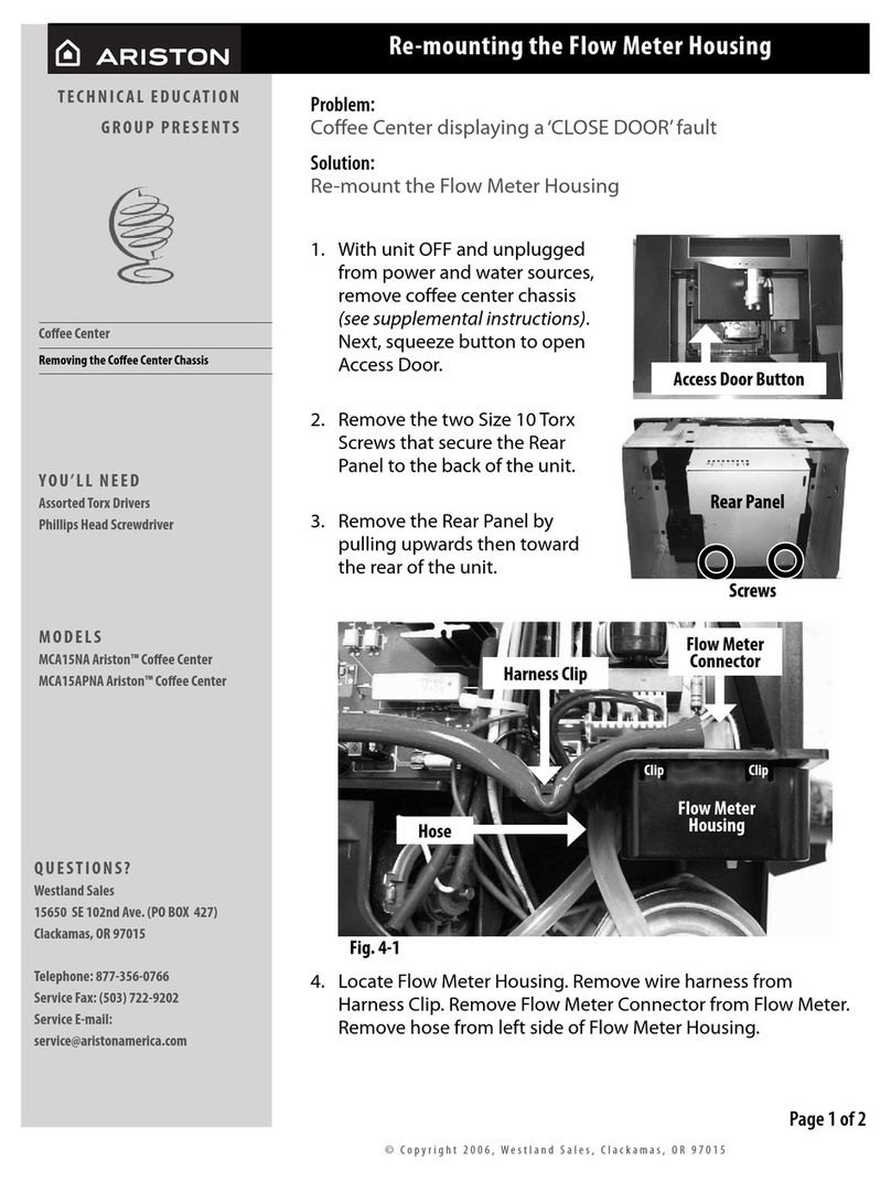 Ariston MCA 15 NA P User manual