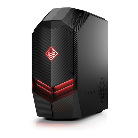 HP OMEN 880 Installation instructions