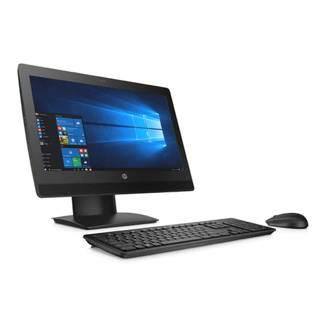 HP ProOne 400 G3 Installation instructions