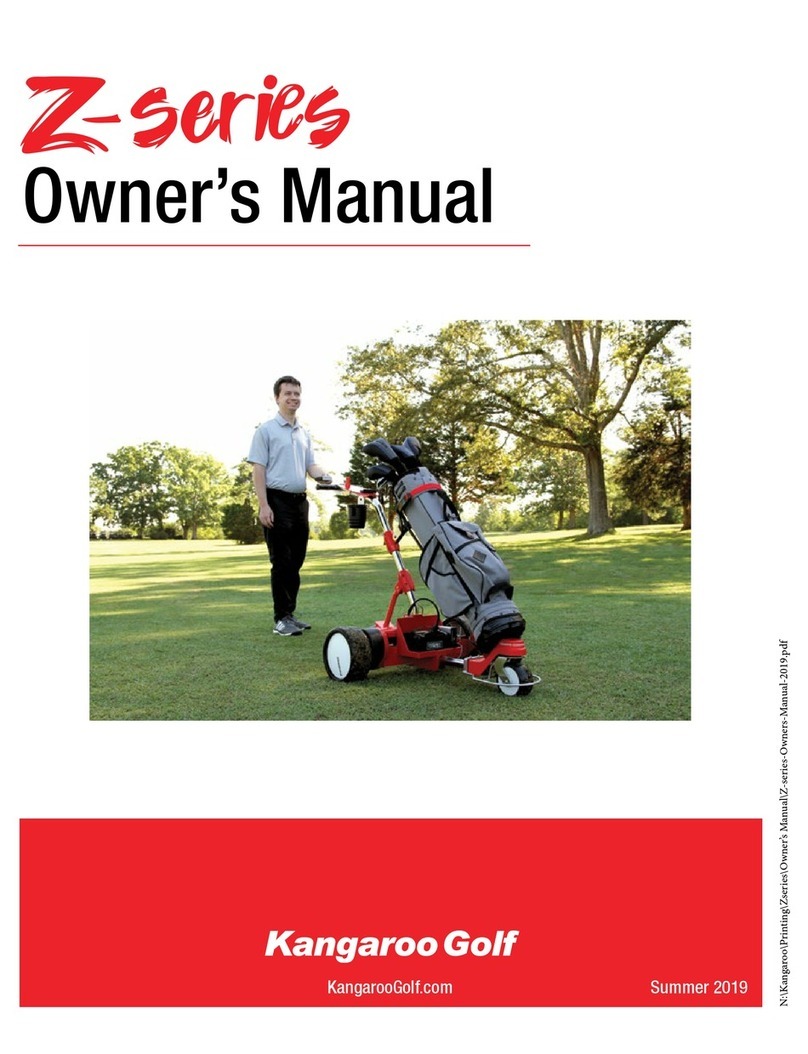 Kangaroo Golf Z-Series owner's manual