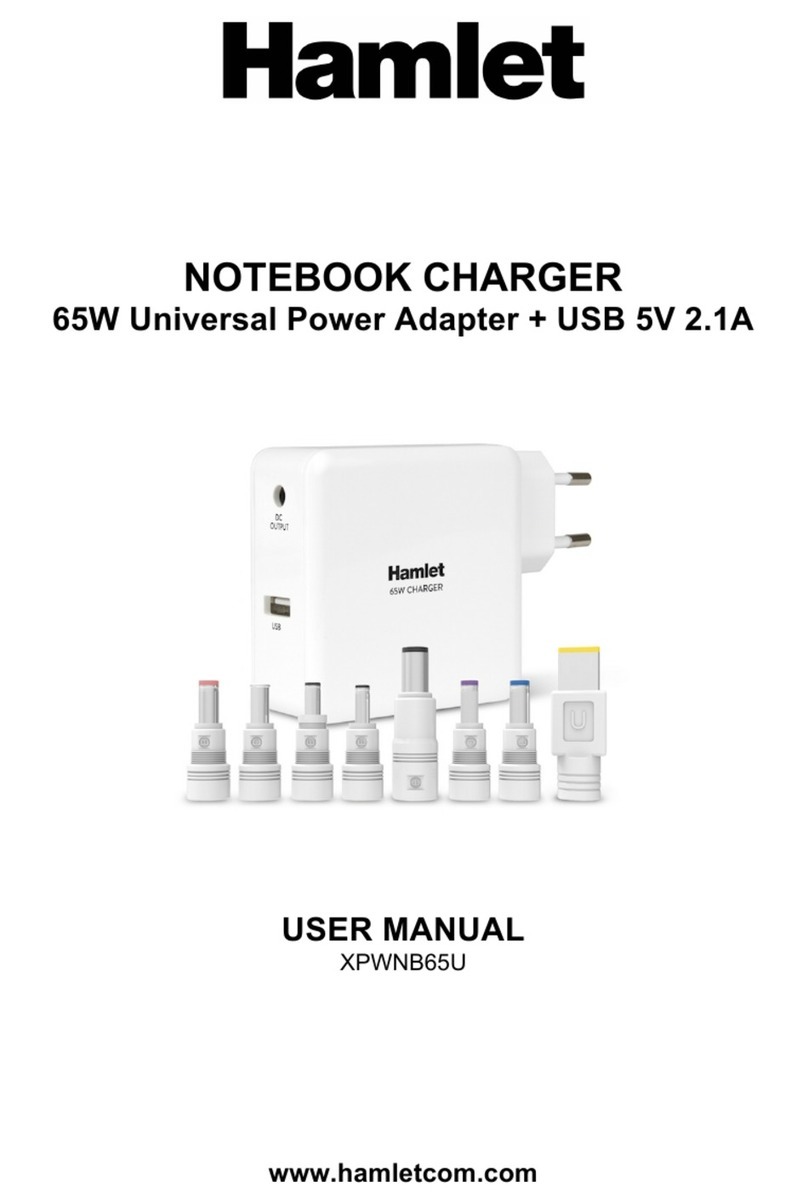 Hamlet XPWNB65U user manual