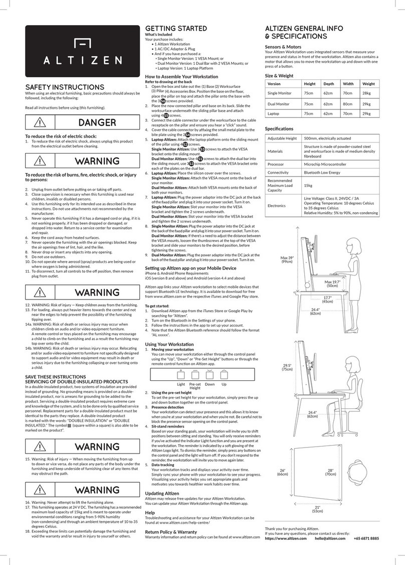 Altizen Pro manual