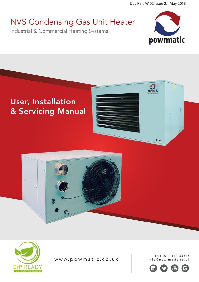 Powrmatic ErP NVS 30 User, Installation & Servicing Manual Powrmatic ErP NVS 30 User, Installation & Servicing Manual