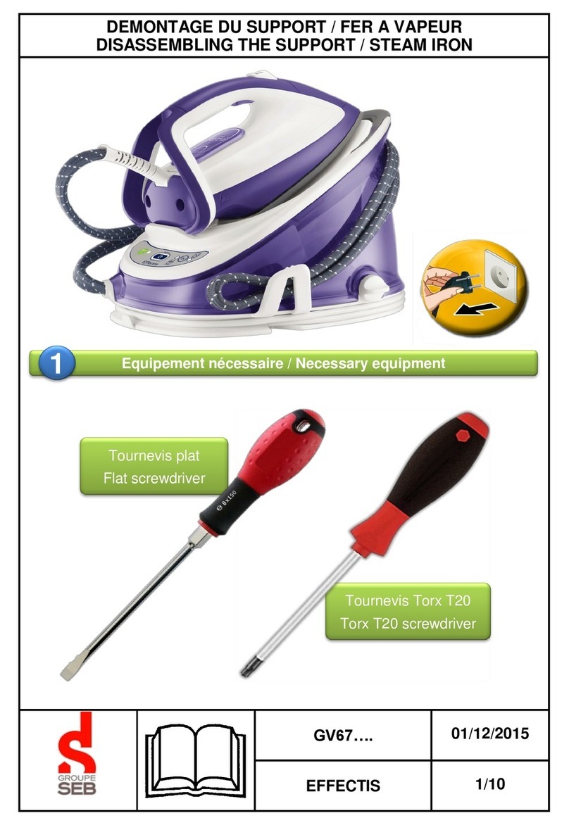 Groupe SEB Calor GV67 Series User manual