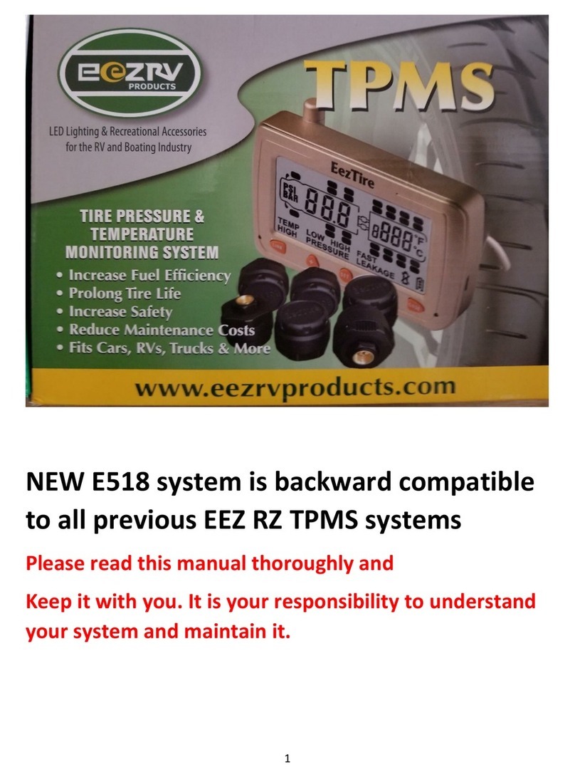 EEZ RV EezTire E518 manual