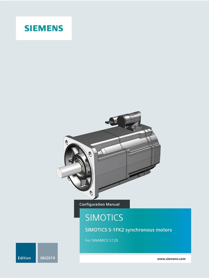 Siemens SIMOTICS S-1FK2 Configuration manual