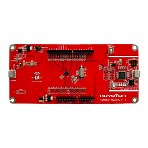 Nuvoton NuMaker-M031TC user manual