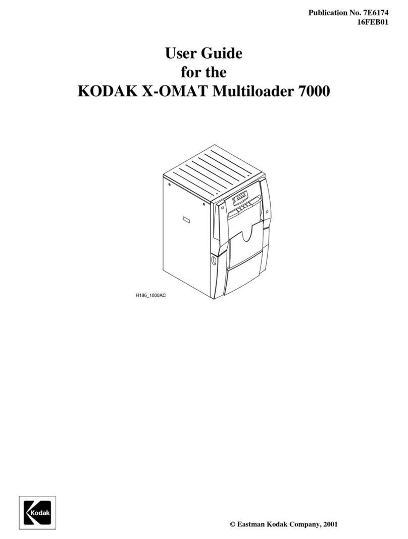 Kodak X-OMAT 7000 user guide