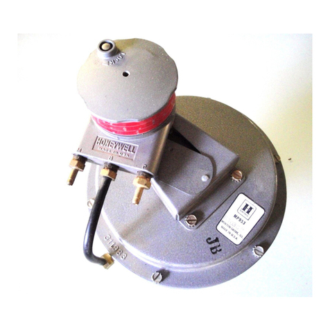 Honeywell MO953 Series Mounting instructions