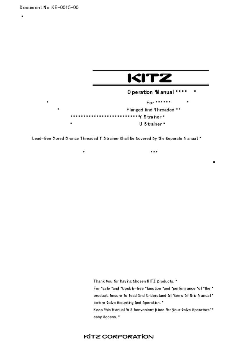 Kitz Y Series User manual
