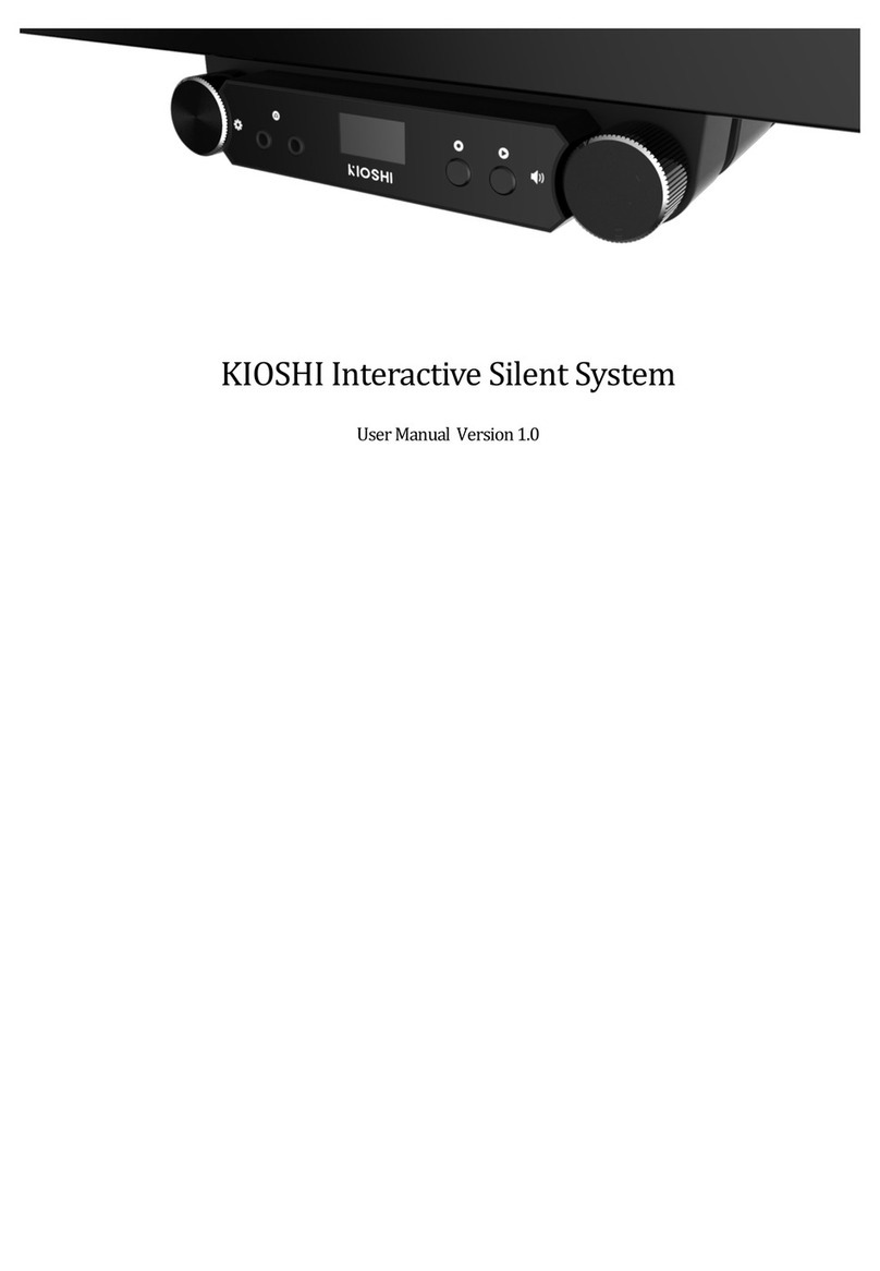KIOSHI Interactive Silent System user manual