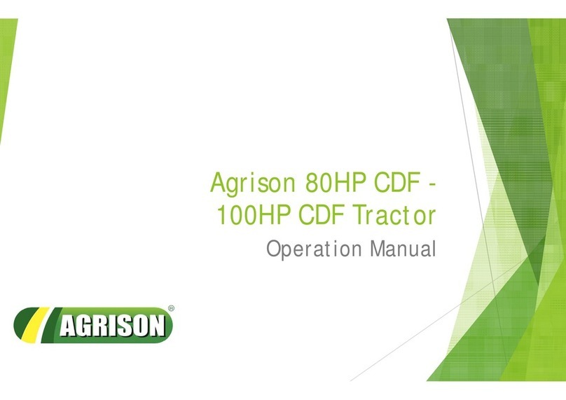 Agrison 80HP CDF Operation manual