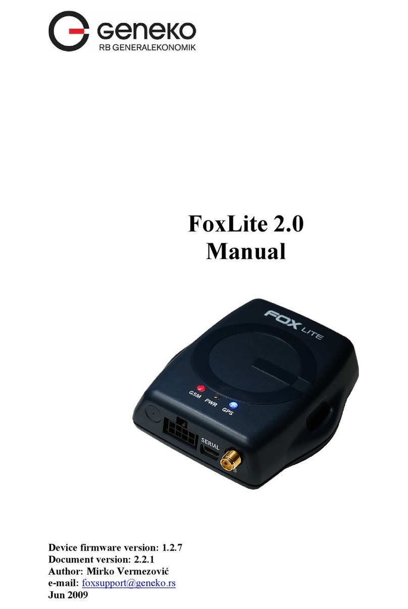 Geneko FoxLite 2.0 manual
