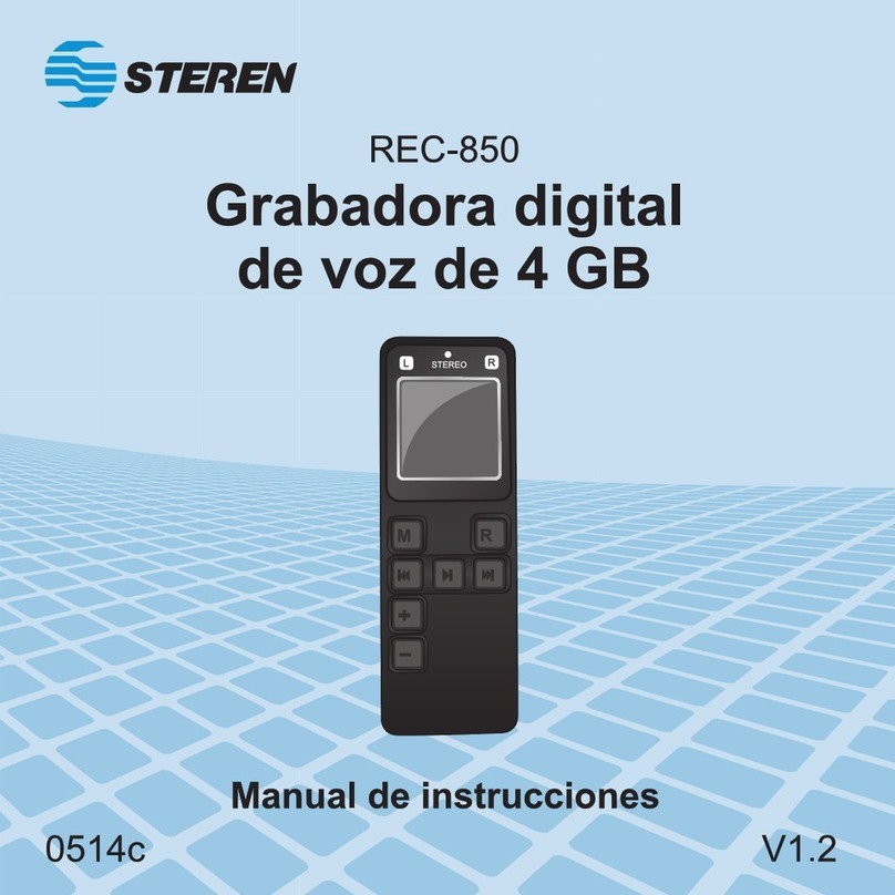 Steren REC-850 instruction manual