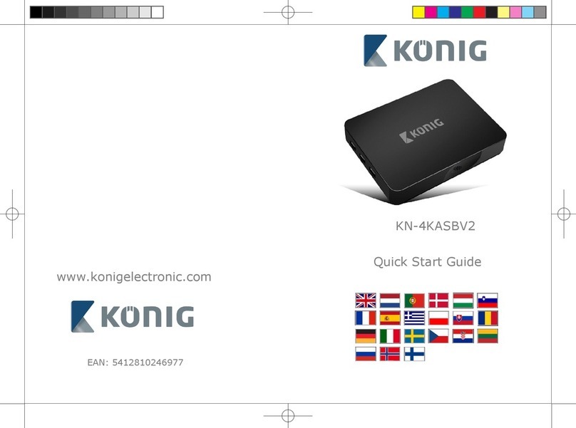 König KN-4KASBV2 quick start guide