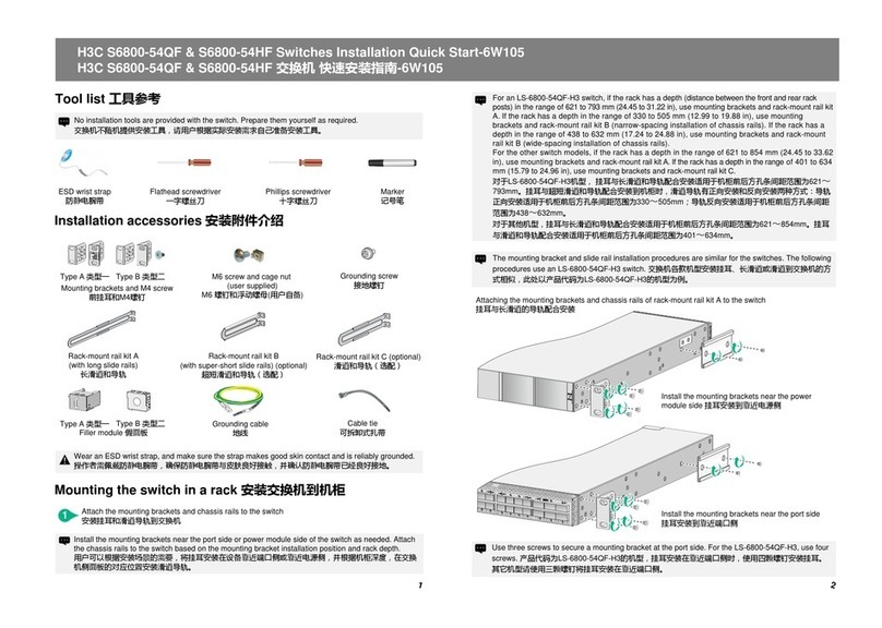 H3C S6800-54QF User manual