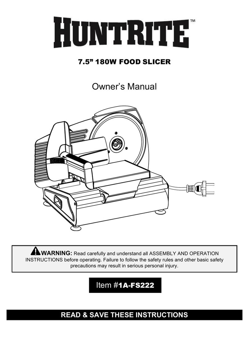HuntRite 1A-FS222 owner's manual