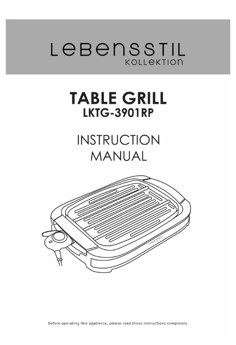 LEBENSSTILL KOLLEKTION LKTG-3901RP instruction manual