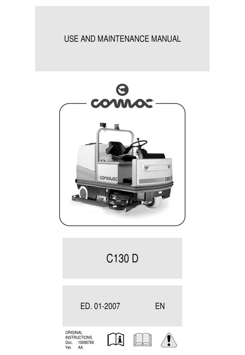 Comax C130 D Use and maintenance manual