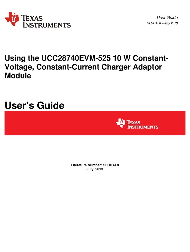 Texas Instruments UCC28740EVM-525 User manual
