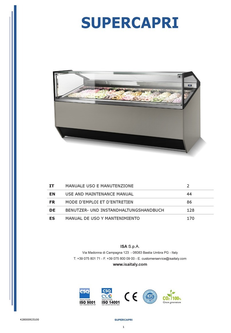 ISA SuperCapri Series Use and maintenance manual