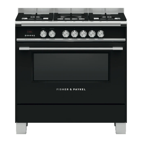 Fisher & Paykel OR90SCG2 User manual Fisher & Paykel OR90SCG2 User manual