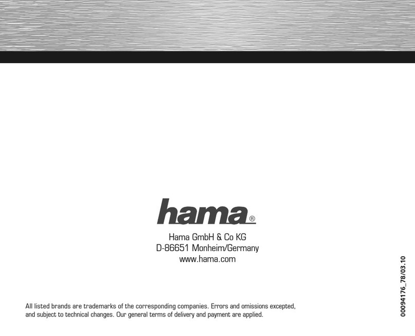 Hama FlashPen My Disa USB Data Safe User manual