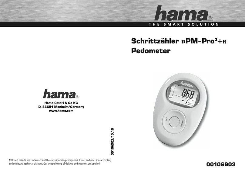 Hama PM-Pro3+ Operating	 instruction