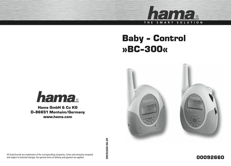 Hama Baby-Control BC-300 Operating	 instruction